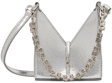 givenchy beauty silver bag|farfetch Givenchy bag.